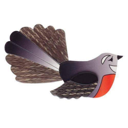 Erstwilder - Fabiola Fantail Brooch (2014) (pre-loved) - 20th Century Artifacts