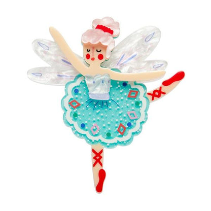 Erstwilder - Fairy Ballet Brooch - 20th Century Artifacts