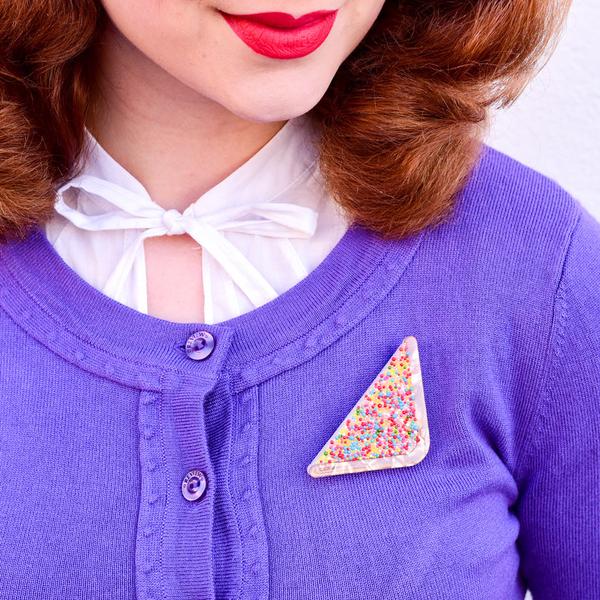 Erstwilder - Fairy Bread Brooch (2020) - 20th Century Artifacts