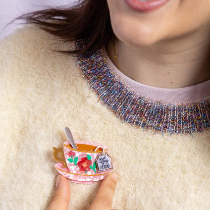 Erstwilder - Fancy a Cuppa Brooch (2026) - 20th Century Artifacts