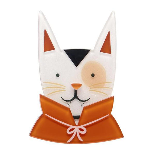 Erstwilder - Fangtastic Kitty Brooch (Megan Roy) - 20th Century Artifacts