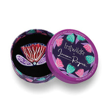 Load image into Gallery viewer, Erstwilder - Fervent Feather Flower Brooch (Lauren Rogers) - 20th Century Artifacts