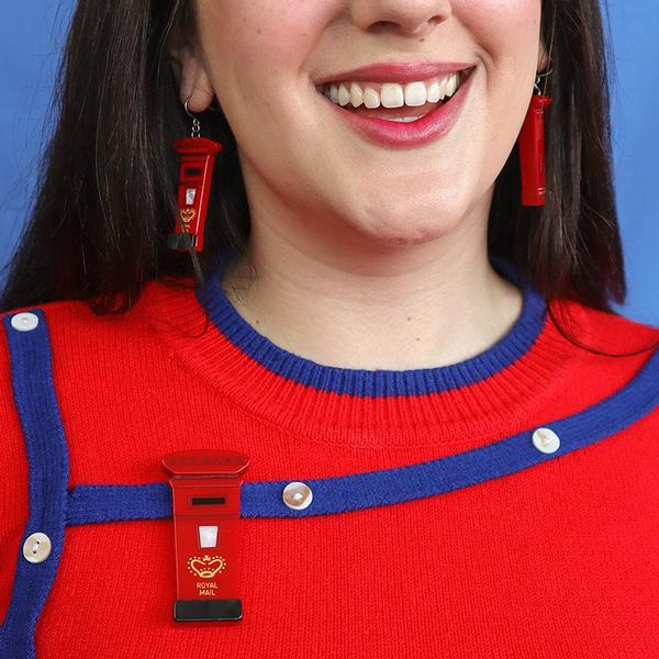 Erstwilder - First Class Mail Brooch - 20th Century Artifacts