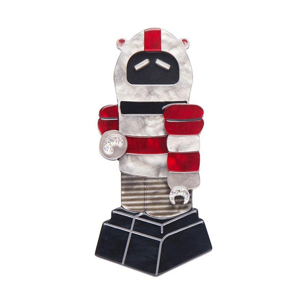 Erstwilder - Flight Engineer Robot Brooch (2023) - 20th Century Artifacts