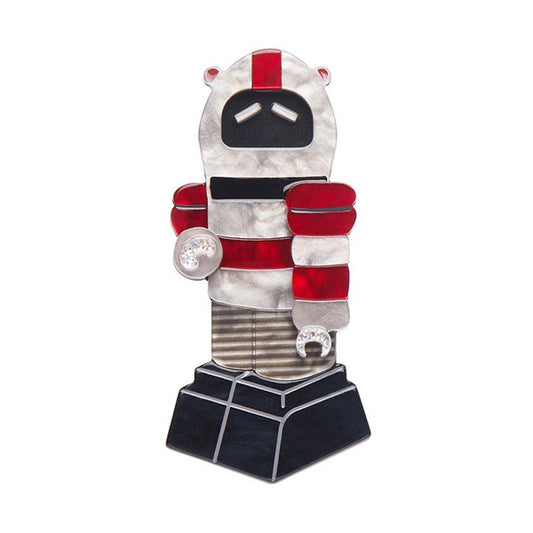 Erstwilder - Flight Engineer Robot Brooch (2023) - 20th Century Artifacts
