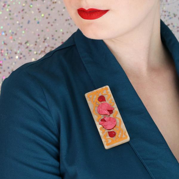 Erstwilder - Flower and Thorn Brooch (2021) - 20th Century Artifacts