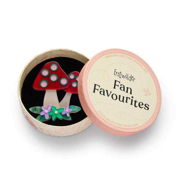 Erstwilder - Forest Fun Guy Brooch - 20th Century Artifacts