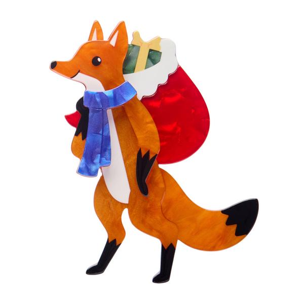 Erstwilder - Freddy the Fox Brooch - 20th Century Artifacts