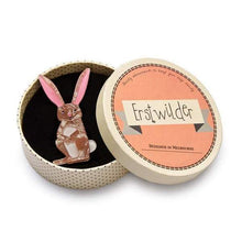 Load image into Gallery viewer, Erstwilder - Funny Bunny Brooch (2017) (preloved) - 20th Century Artifacts