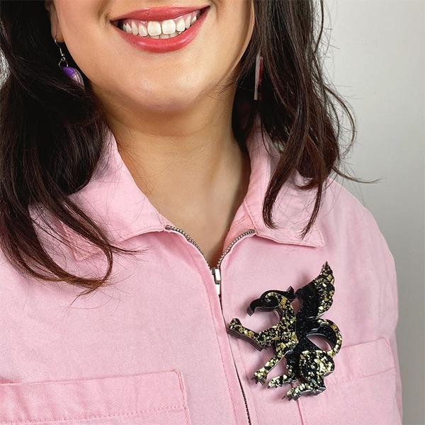 Erstwilder - Gabriel the Gryphon Brooch (2022) - 20th Century Artifacts