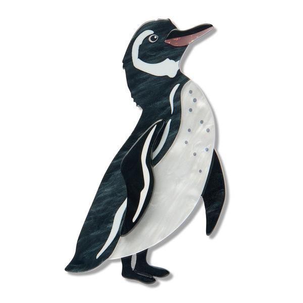 Erstwilder - Galapagos Penguin Brooch - 20th Century Artifacts