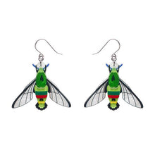 Load image into Gallery viewer, Erstwilder - Glimmer the Hawk Moth Drop Earrings - 20th Century Artifacts