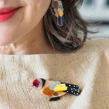 Load image into Gallery viewer, Erstwilder - Go for Goldfinch Brooch (Jocelyn Proust) - 20th Century Artifacts