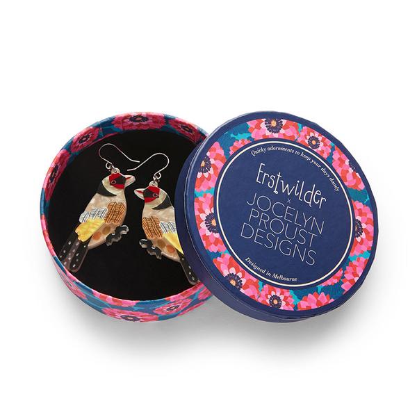 Erstwilder - Go for Goldfinch Drop Earrings (Jocelyn Proust) (2025) - 20th Century Artifacts