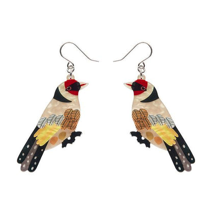 Erstwilder - Go for Goldfinch Drop Earrings (Jocelyn Proust) (2025) - 20th Century Artifacts