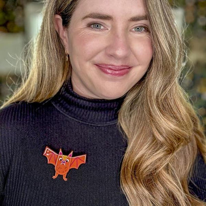 Erstwilder - Going Batty Brooch (Megan Roy) - 20th Century Artifacts