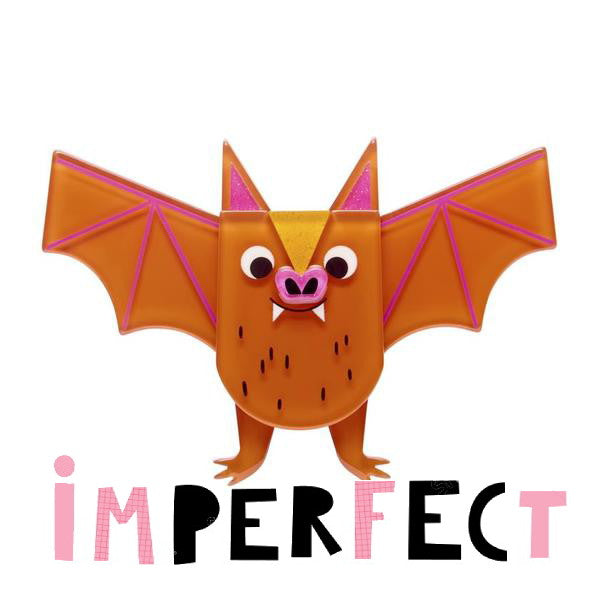 Erstwilder - Going Batty Brooch (Megan Roy) (imperfect) - 20th Century Artifacts