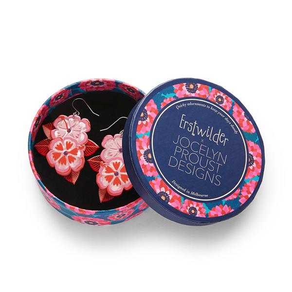 Erstwilder - Halcyon Hibiscus Drop Earrings (Jocelyn Proust) (2025) - 20th Century Artifacts