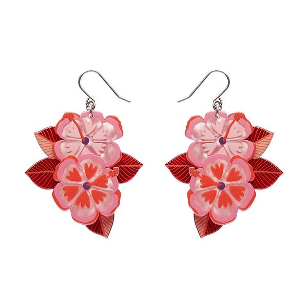 Erstwilder - Halcyon Hibiscus Drop Earrings (Jocelyn Proust) (2025) - 20th Century Artifacts