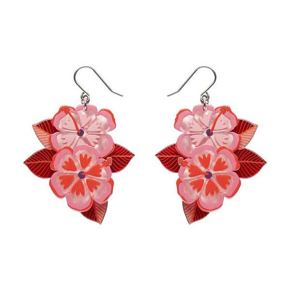 Erstwilder - Halcyon Hibiscus Drop Earrings (Jocelyn Proust) (2025) - 20th Century Artifacts