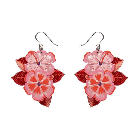 Erstwilder - Halcyon Hibiscus Drop Earrings (Jocelyn Proust) (2025) - 20th Century Artifacts