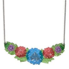 Load image into Gallery viewer, Erstwilder - Harmonious Hydrangea Necklace (2016) - 20th Century Artifacts