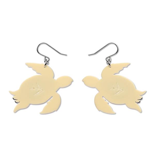 Erstwilder - Hawksbill Turtle Drop Earrings - 20th Century Artifacts