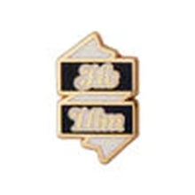 Load image into Gallery viewer, Erstwilder - He/Him Pronoun Enamel Pin - 20th Century Artifacts