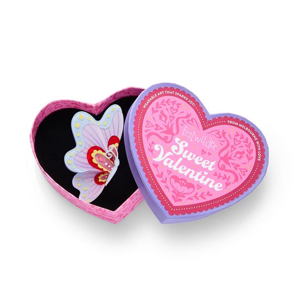 Erstwilder - Hearts Aflutter Brooch (2026) - 20th Century Artifacts