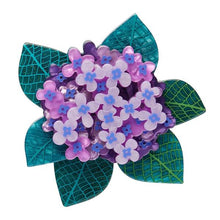 Load image into Gallery viewer, Erstwilder - Heavenly Hydrangea Brooch (Jocelyn Proust) - 20th Century Artifacts