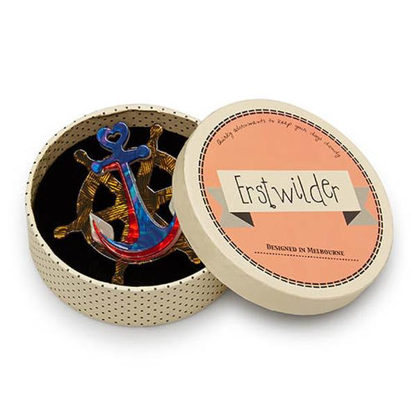 Erstwilder - Helm and Home Brooch (2017) - 20th Century Artifacts