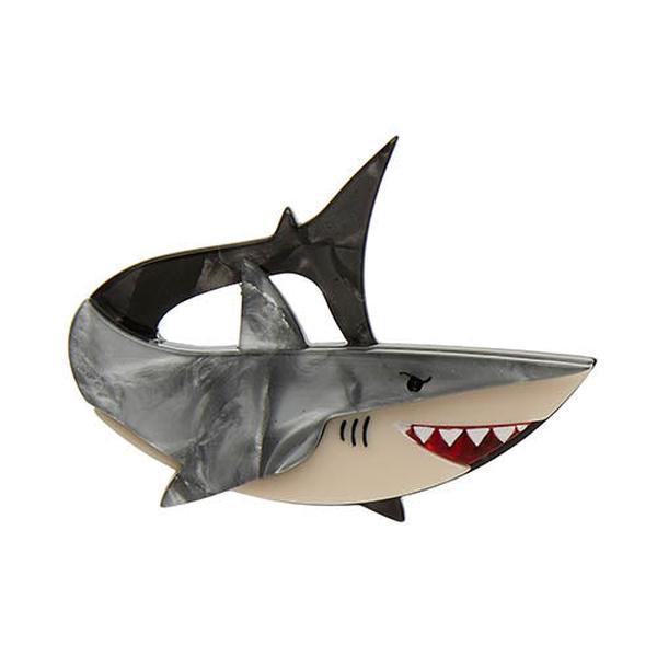 Erstwilder - Here’s Brucey Shark Brooch (2017) - 20th Century Artifacts