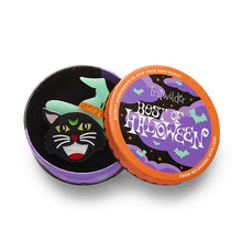 Load image into Gallery viewer, Erstwilder - Hex Kitten Brooch GITD (2024) - 20th Century Artifacts