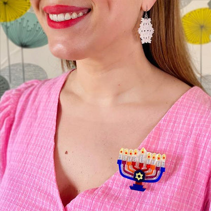 Erstwilder - Holiday Lamp Brooch (2022) - 20th Century Artifacts