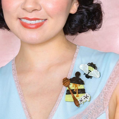 Erstwilder - Honeydew and Nectar Brooch Set (2023) - 20th Century Artifacts