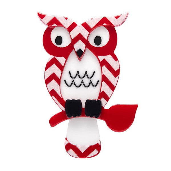 Erstwilder - Howard's Hoot Brooch (2023) - 20th Century Artifacts