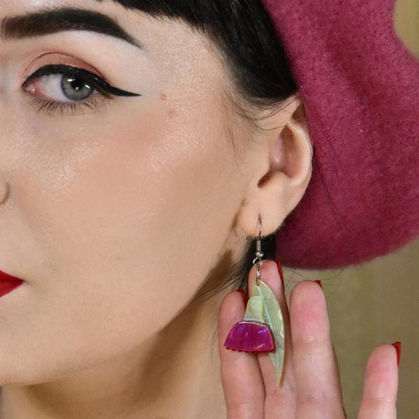 Erstwilder - Hum of the Gum Earrings (Jocelyn Proust) (2021) - 20th Century Artifacts
