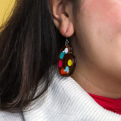 Erstwilder - In Living Colour Drop Earrings - 20th Century Artifacts