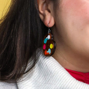 Erstwilder - In Living Colour Drop Earrings - 20th Century Artifacts