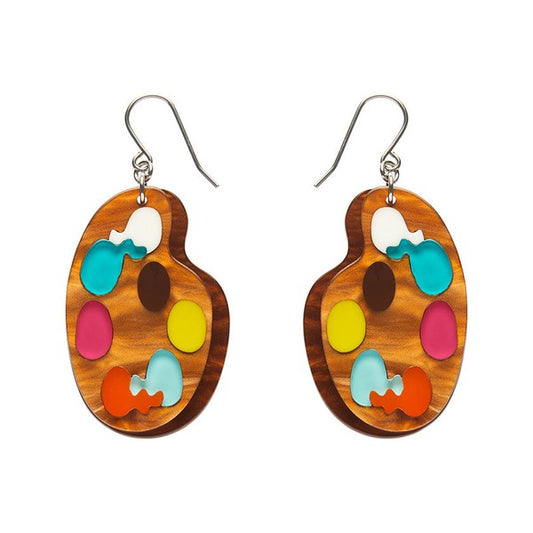 Erstwilder - In Living Colour Drop Earrings - 20th Century Artifacts