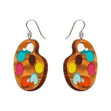 Load image into Gallery viewer, Erstwilder - In Living Colour Drop Earrings - 20th Century Artifacts