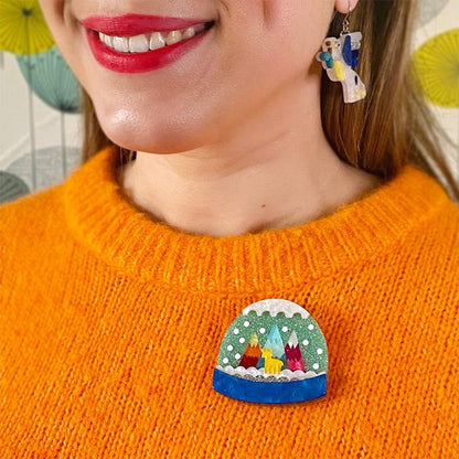 Erstwilder - It's Cold Outside Brooch (2022) - 20th Century Artifacts