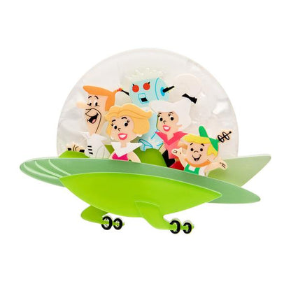 Erstwilder - Jetsons Aerocar Brooch - 20th Century Artifacts