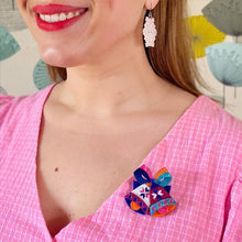 Load image into Gallery viewer, Erstwilder - Jingle Bell Rock Brooch (2022) - 20th Century Artifacts
