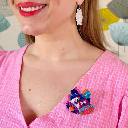 Erstwilder - Jingle Bell Rock Brooch (2022) - 20th Century Artifacts