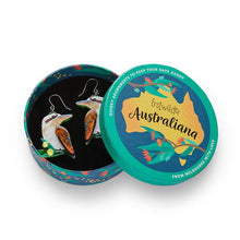 Load image into Gallery viewer, Erstwilder - Kirby the Kookaburra Drop Earrings - 20th Century Artifacts