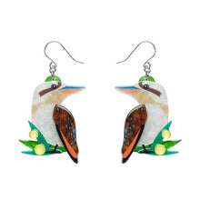 Load image into Gallery viewer, Erstwilder - Kirby the Kookaburra Drop Earrings - 20th Century Artifacts