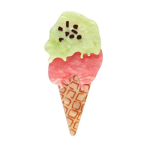 Erstwilder - La Dolce Vita Gelato Brooch - 20th Century Artifacts