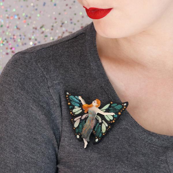 Erstwilder - La Fee Verte Fairy Brooch (2021) - 20th Century Artifacts