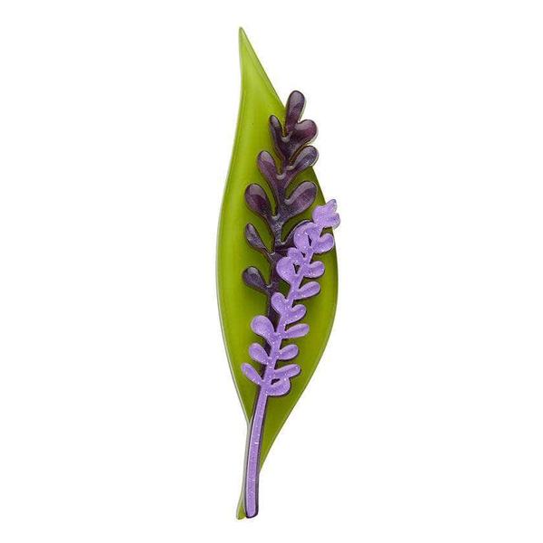 Erstwilder - Lavender Daze Brooch (2019) - 20th Century Artifacts